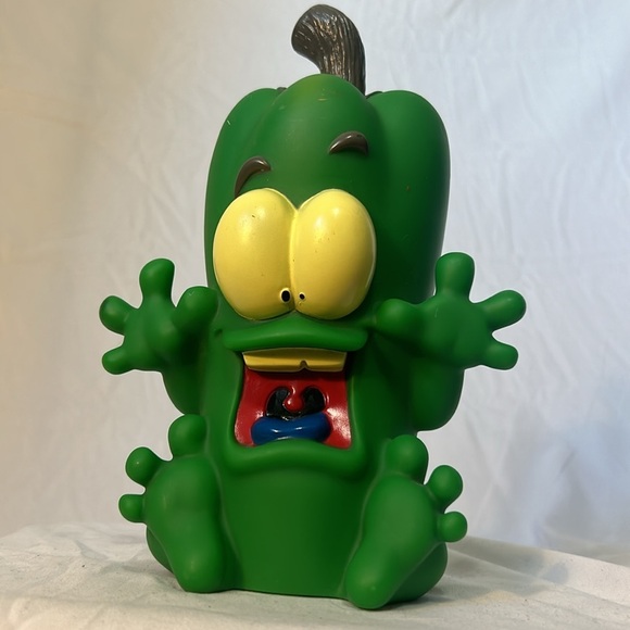 Nachito El Chilito Fotorama Working Singing Green Pepper Toy Works Great Fun! - Picture 3 of 8